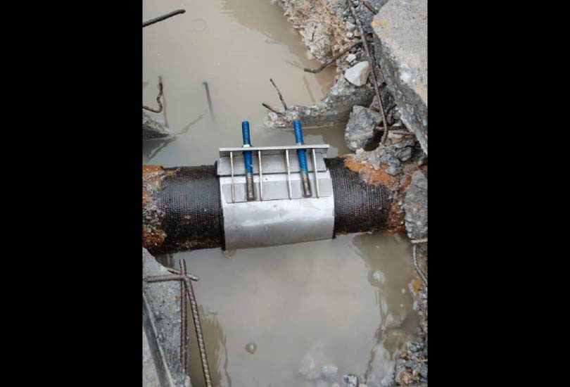 water distribution, pipe repair